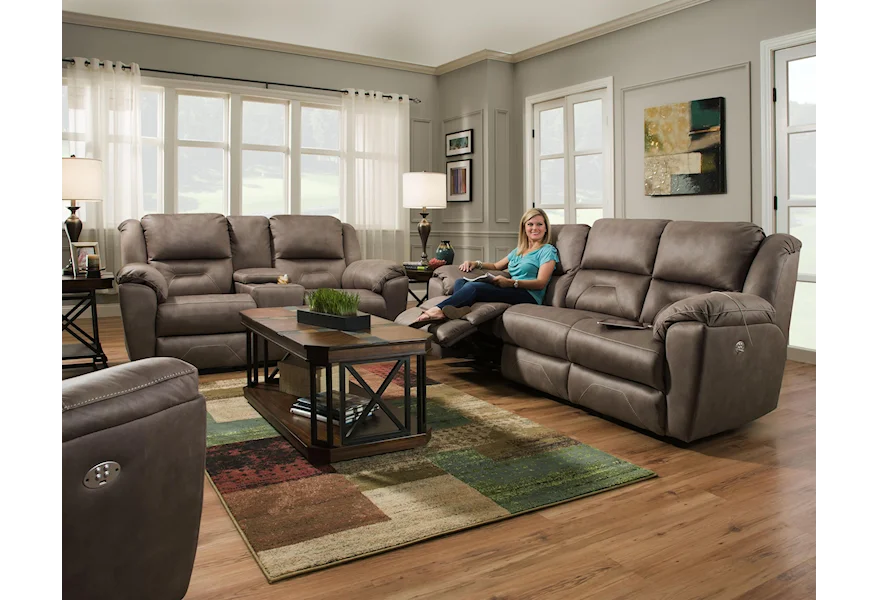 Pandora Reclining Living Room Group by Southern Motion at Esprit Decor Home Furnishings